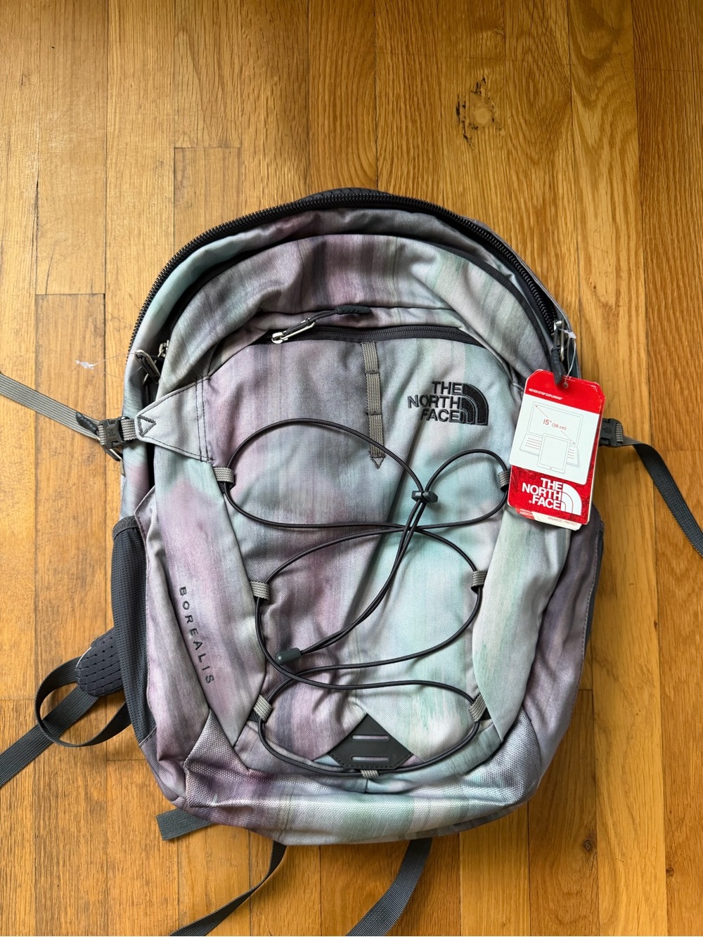 The North Face Women’s Borealis Backpack Lagoon Gray NWT - Picture 3 of 7